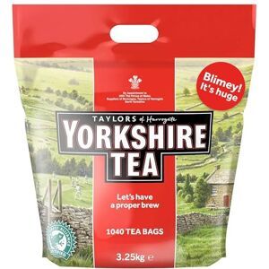 Yorkshire Tea , Total 1040 Tea Bags, (Pack of 3.25 kg) Yorkshire Tea , Total 1040 Tea Bags, (Pack of 3.25 kg)