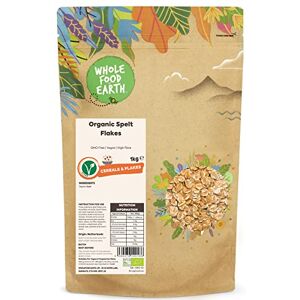 Wholefood Earth Organic Spelt Flakes – 1kg Vegan GMO Free High Fibre Certified Organic Wholefood Earth Organic Spelt Flakes – 1kg Vegan GMO Free High Fibre Certified Organic