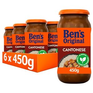 Ben's Original Cantonese Sauce Stir Fry Sauce Jar, Bulk Multipack 6 x 450g Ben's Original Cantonese Sauce Stir Fry Sauce Jar, Bulk Multipack 6 x 450g