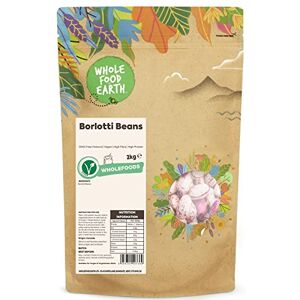 Wholefood Earth Borlotti Beans 2 kg GMO Free Natural High Fibre High Protein Wholefood Earth Borlotti Beans 2 kg GMO Free Natural High Fibre High Protein
