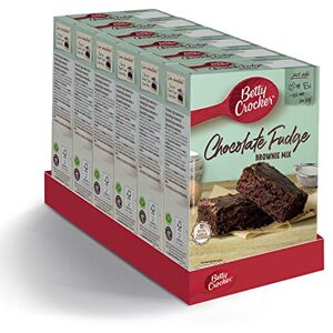 Betty Crocker Chocolate Fudge Brownie Mix 415g (Pack of 6) Betty Crocker Chocolate Fudge Brownie Mix 415g (Pack of 6)