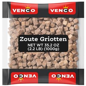 Venco Salty Liquorice 1kg x 1 Venco Salty Liquorice 1kg x 1