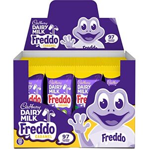 Cadbury Dairy Milk Freddo Caramel Chocolate Bar 19.5g (Pack of 60 Bars) Milk Chocolate With Soft Caramel Cadbury Dairy Milk Freddo Caramel Chocolate Bar 19.5g (Pack of 60 Bars) Milk Chocolate With Soft Caramel