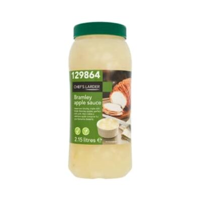 London Grocery Chef's Larder Bramley Apple Sauce 2.15 Litres x 4 London Grocery Chef's Larder Bramley Apple Sauce 2.15 Litres x 4
