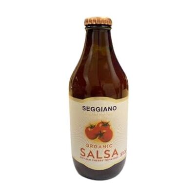 Seggiano Organic Sicilian Cherry Tomato Salsa 330g Great for Gazpacho, or a Ready Base for Pasta Sauces Vegan, Vegetarian, Organic, & GMO Free. Seggiano Organic Sicilian Cherry Tomato Salsa 330g Great for Gazpacho, or a Ready Base for Pasta Sauces Vegan, Vegetarian, Organic, & GMO Free.