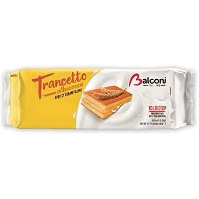 Balconi Transcetto Apricot Filling Snack Cake 280g Each Pack of 6 Balconi Transcetto Apricot Filling Snack Cake 280g Each Pack of 6