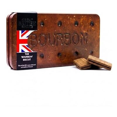 The Silver Crane co. Giant Bourbon Biscuits Gift Set Chocolate Novelty Tin Gifts Luxury Bourbon Biscuit Selection for Family Sharing Fathers Day Presents for Dad, British Chocolate Treats for Men & Women, 400g The Silver Crane co. Giant Bourbon Biscuits Gift Set Chocolate Novelty Tin Gifts Luxury Bourbon Biscuit Selection for Family Sharing Fathers Day Presents for Dad, British Chocolate Treats for Men & Women, 400g