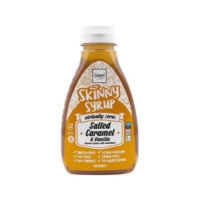 The Skinny Food Co The Skinny Food Salted Caramel Vanilla Syrup 425ml The Skinny Food Co The Skinny Food Salted Caramel Vanilla Syrup 425ml