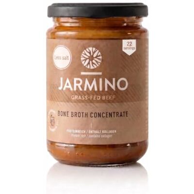 JARMINO Organic Beef Bone Broth Concentrate Less Salt 220g, 22 Servings JARMINO Organic Beef Bone Broth Concentrate Less Salt 220g, 22 Servings