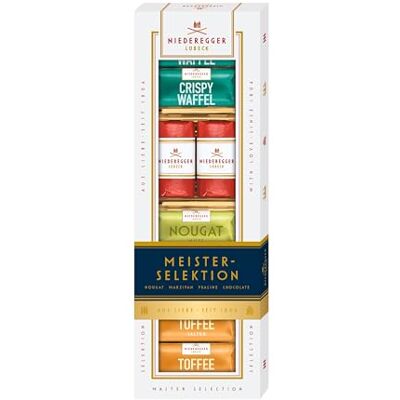Niederegger 's Master Selection of Marzipan Loaves Praline and Chocolate Creations 100 Gms Niederegger 's Master Selection of Marzipan Loaves Praline and Chocolate Creations 100 Gms