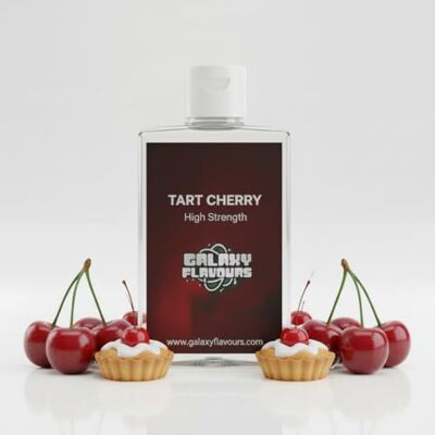 GALAXEJUICE Tart Cherry Flavouring High Strength Food Flavoring 230+ Flavours 50ml Bottle. GALAXEJUICE Tart Cherry Flavouring High Strength Food Flavoring 230+ Flavours 50ml Bottle.