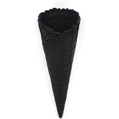 Jaspert Eiswaffeln P Danish Ice Cream Cone "Kolding Black" 146xØ45mm (15 pieces) Jaspert Eiswaffeln P Danish Ice Cream Cone "Kolding Black" 146xØ45mm (15 pieces)