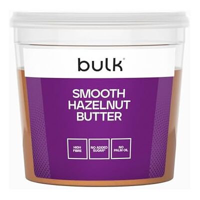 Bulk Natural Roasted Hazelnut Butter Tub, Smooth, 1 kg Bulk Natural Roasted Hazelnut Butter Tub, Smooth, 1 kg