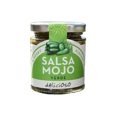 Delicioso Salsa Mojo Verde: Piquant & Herby 165g Delicioso Salsa Mojo Verde: Piquant & Herby 165g