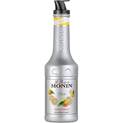 Monin Yuzu Fruit Mix Puree 1L for Cocktails, Smoothies and Mocktails. Vegan-Friendly, Allergen-Free, 100% Natural Flavours and Colourings. 2-in-1 Yuzu Puree and Sugar Syrup Hybrid Monin Yuzu Fruit Mix Puree 1L for Cocktails, Smoothies and Mocktails. Vegan-Friendly, Allergen-Free, 100% Natural Flavours and Colourings. 2-in-1 Yuzu Puree and Sugar Syrup Hybrid