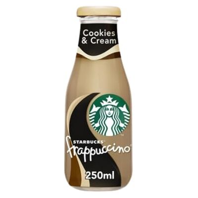 STARBUCKS Frappuccino Cookies and Cream, 8 x 250ml STARBUCKS Frappuccino Cookies and Cream, 8 x 250ml