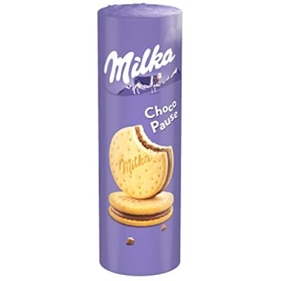 Milka Choco Pause Milk Chocolate Filled Cookies 3x260g 3 Packs of 260g Crispy Biscuits with Milk Chocolate Melting Heart Ideal for Snack Milka Choco Pause Milk Chocolate Filled Cookies 3x260g 3 Packs of 260g Crispy Biscuits with Milk Chocolate Melting Heart Ideal for Snack