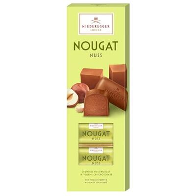 Niederegger Marzipan Nougat Bar Nut in Milk Chocolate 100g Niederegger Marzipan Nougat Bar Nut in Milk Chocolate 100g