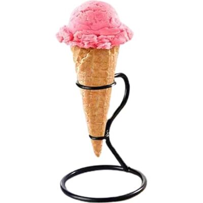 Fovolat Ice Cream Cone Holder Single Waffle Cone Holder Stand Ice Cream Cone Candy Artwork Display Stand Reusable Iron Display Stand For Ice Cream/Cones/Chocolate/Waffles Fovolat Ice Cream Cone Holder Single Waffle Cone Holder Stand Ice Cream Cone Candy Artwork Display Stand Reusable Iron Display Stand For Ice Cream/Cones/Chocolate/Waffles