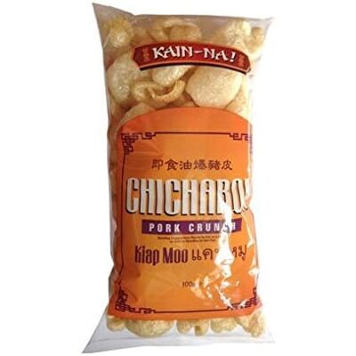 ADELKOS Kain-Na Chicharon Pork Snack Crunch 100g Snack ADELKOS Kain-Na Chicharon Pork Snack Crunch 100g Snack