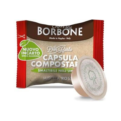 Caffè Borbone Miscela ROSSA A Modo Mio Capsule Compostable - Coffee Capsules Caffè Borbone Miscela ROSSA A Modo Mio Capsule Compostable - Coffee Capsules
