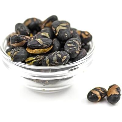 Sussex Wholefoods Roasted & Salted Black SOYA Beans 500g Sussex Wholefoods Roasted & Salted Black SOYA Beans 500g
