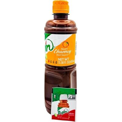 JD Tajin Chamoy Sauce 455ml Bottle with Free tajin Clasico Seasoning Sachet Mexican Chamoy Hot Sauce with Chilli Lime Flavour for Fruit, Snacks, Cocktails, Margaritas and Street Food JD Tajin Chamoy Sauce 455ml Bottle with Free tajin Clasico Seasoning Sachet Mexican Chamoy Hot Sauce with Chilli Lime Flavour for Fruit, Snacks, Cocktails, Margaritas and Street Food