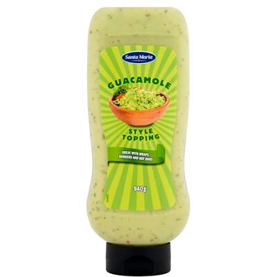 Santa Maria ( 940g Pack ) Guacamole Style Topping 940g Santa Maria ( 940g Pack ) Guacamole Style Topping 940g