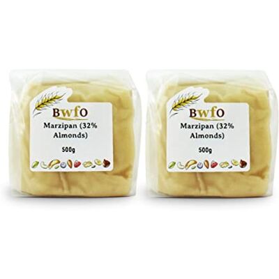 Buy Whole Foods Online Marzipan (32% Almonds) 1kg (BWFO) Buy Whole Foods Online Marzipan (32% Almonds) 1kg (BWFO)