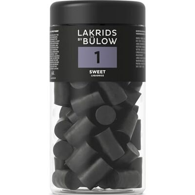 LAKRIDS BY BÜLOW 1 Sweet 360g Vegan Gourmet Liquorice from Denmark Gluten Free Sweet Liquorice LAKRIDS BY BÜLOW 1 Sweet 360g Vegan Gourmet Liquorice from Denmark Gluten Free Sweet Liquorice