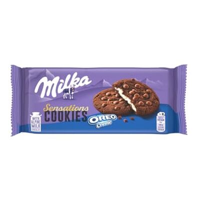 Milka Cookie Sensation Oreo Creme 156 GR Milka Cookie Sensation Oreo Creme 156 GR