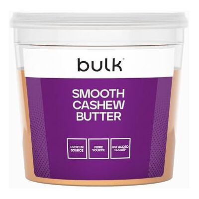 BULK POWDERS Bulk Natural Roasted Cashew Butter Tub, Smooth 1 kg, Packaging May Vary roasted cashew butter BULK POWDERS Bulk Natural Roasted Cashew Butter Tub, Smooth 1 kg, Packaging May Vary roasted cashew butter