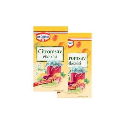 Dr. Oetker Citric Acid, Food Grade Preservative for Jams and Preserves, 30g, Pack of 2 Dr. Oetker Citric Acid, Food Grade Preservative for Jams and Preserves, 30g, Pack of 2