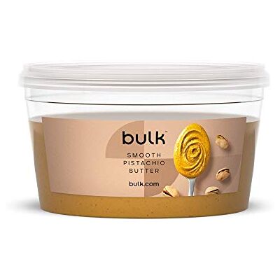 BULK POWDERS Bulk Natural Roasted Pistachio Butter Tub, Smooth, 500 g BULK POWDERS Bulk Natural Roasted Pistachio Butter Tub, Smooth, 500 g