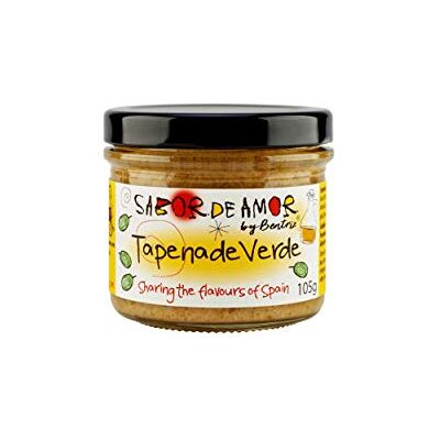 Sabor de Amor by Beatriz Sabor de Amor Tapenade Verde 105g Green Olives Tapenade Pack of 3 Sabor de Amor by Beatriz Sabor de Amor Tapenade Verde 105g Green Olives Tapenade Pack of 3