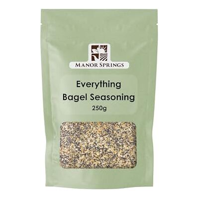 MANOR SPRINGS Everything Bagel Seasoning 250g by MANOR SPRINGS Everything Bagel Seasoning 250g by