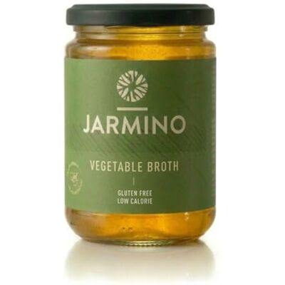 JARMINO Vegetable Broth (6 x 350ml) Organic Vegetable Bouquet No Additives Vegan Broth Ideal for Healthy and Gluten Free Cooking Suitable for Paleo JARMINO Vegetable Broth (6 x 350ml) Organic Vegetable Bouquet No Additives Vegan Broth Ideal for Healthy and Gluten Free Cooking Suitable for Paleo