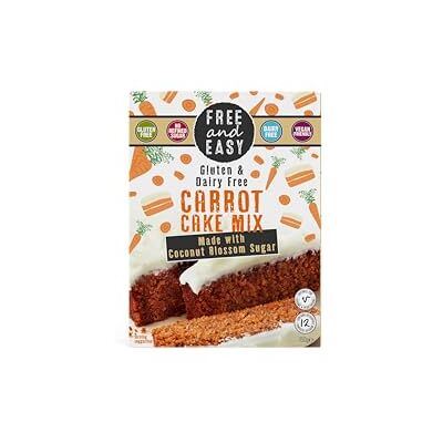 Free & Easy Carrot Cake Mix, 4 x 350g Free & Easy Carrot Cake Mix, 4 x 350g