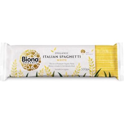 Biona Organic White Spaghetti, 500g Biona Organic White Spaghetti, 500g