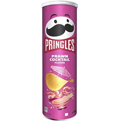 Pringles Prawn Cocktail Crisps Can, 200g Pringles Prawn Cocktail Crisps Can, 200g