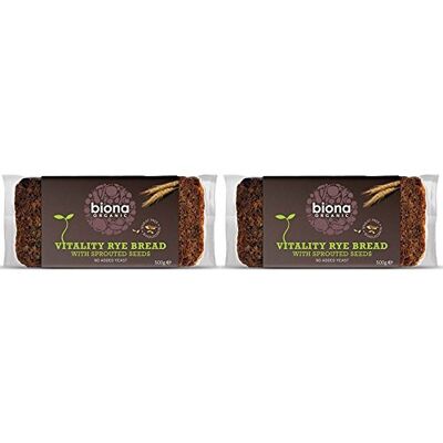 Biona (2 Pack) Org Sprout Mix Rye Bread 500g 2 PACK BUNDLE Biona (2 Pack) Org Sprout Mix Rye Bread 500g 2 PACK BUNDLE