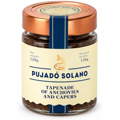 Pujado Solano 120g Black Olive Tapenade With Anchovy Pujado Solano 120g Black Olive Tapenade With Anchovy