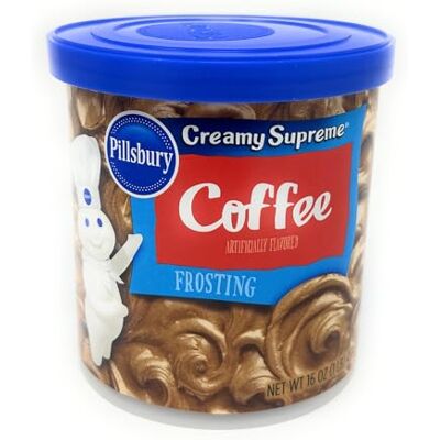 Pillsbury Creamy Supreme Coffee Frosting 453g (Pack of 2) Pillsbury Creamy Supreme Coffee Frosting 453g (Pack of 2)