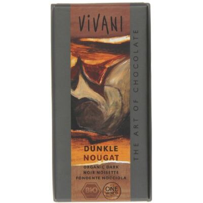 Vivani Organic Dark Nougat chocolate 100 g (Pack of 5) Vivani Organic Dark Nougat chocolate 100 g (Pack of 5)