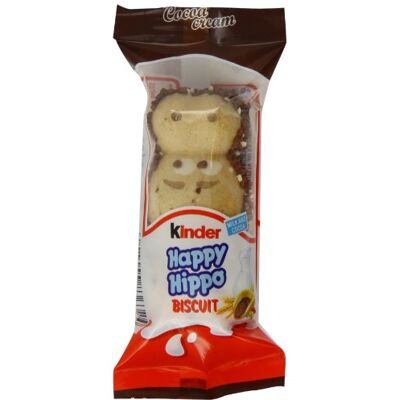 Kinder Happy Hippo Milk and Cocoa Cream Biscuit 20.7 g (Pack of 28) Kinder Happy Hippo Milk and Cocoa Cream Biscuit 20.7 g (Pack of 28)