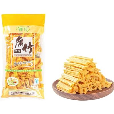 DAMAICHUHAI Yuba,Tofu,Dried Tofu,It Absorbs Flavors Well and has a Chewy Texture. 500g/17oz. DAMAICHUHAI Yuba,Tofu,Dried Tofu,It Absorbs Flavors Well and has a Chewy Texture. 500g/17oz.