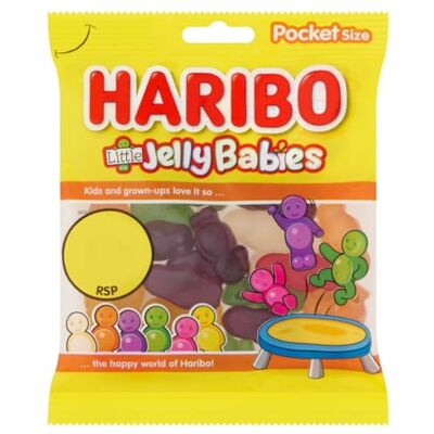 HARIBO Little Jelly Babies, 60g HARIBO Little Jelly Babies, 60g
