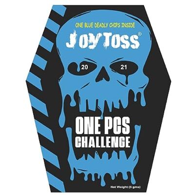 JOYTOSS one-pcs-Challenge (1 Piece) Tortilla Chips Extreme Spicy World's Hottest Chips Ultimate Hot Snack 5g JOYTOSS one-pcs-Challenge (1 Piece) Tortilla Chips Extreme Spicy World's Hottest Chips Ultimate Hot Snack 5g