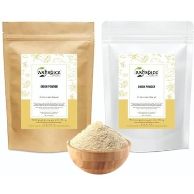 Ash Spice Company Pure Onion Ground Powder Cooking Ingredients Free UK P&P (450g) Ash Spice Company Pure Onion Ground Powder Cooking Ingredients Free UK P&P (450g)