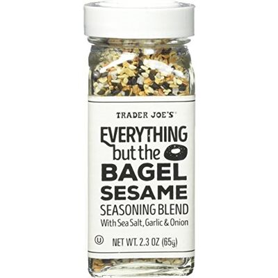 Trader Joe's Everything but the Bagel Sesame Seasoning Blend 2.3 oz (65g) Trader Joe's Everything but the Bagel Sesame Seasoning Blend 2.3 oz (65g)
